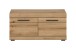 Schuhbank >Scout< 2 Türen, 4 Fächer, Evoke Eciher Dekor - 90x44x40cm (BxHxT)