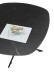 Couchtisch >Aiden< in anthrazit Steinoptik, schwarz - 80x45x80 (BxHxT)