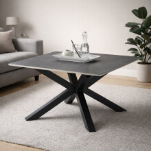 Couchtisch >Janin< in grau, schwarz, Keramik,...
