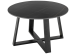 Couchtisch >Tanea< in schwarz, Keramik, Metall - 45x80cm (HxD)