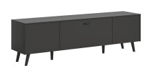 Lowboard >Linea< 2 Türen, 1 Klappe, in grau -...