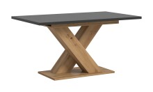 Kulissen-Esstisch >Motion< ausziehbar 190cm, Grau /...