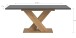 Kulissen-Esstisch >Motion< ausziehbar 190cm, Grau / Artisan Eiche Dekor - 150/190x76x90cm (BxHxT)