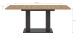 Kulissen-Esstisch >Motion< ausziehbar 190cm, Grau / Artisan Eiche Dekor - 150/190x76x90cm (BxHxT)