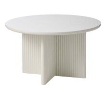 Couchtisch >PALMA< in Greige, MDF + Stahl in greige...