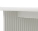 Esstisch >PALMA< in Greige, MDF + Stahl in greige - 90x75x200cm (BxHxT)