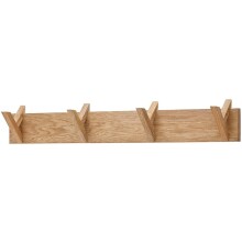 Garderobenleiste >BANTRY< 4 Haken, in Eiche,...