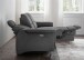 Ecksofa >Ludwigshafen< Motor-funktion, Kopfstütze, Stauraum, anthrazit - 231x113x165 (BxHxT)