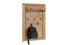 Garderoben-Set >Greno< (5-teilig) Massivholzfront - Teilmassiv - 230x200,5x40 (BxHxT)