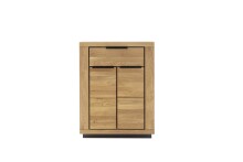 Garderoben-Set >Greno< (5-teilig) Massivholzfront - Teilmassiv - 230x200,5x40 (BxHxT)