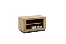 Garderoben-Set >Greno< (4-teilig) Massivholzfront -...