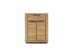 Garderoben-Set >Greno< (2-teilig) Massivholzfront - Teilmassiv - 80x200,5x40 (BxHxT)