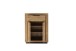 Garderoben-Set >Greno< (2-teilig) Massivholzfront - Teilmassiv - 80x200,5x40 (BxHxT)