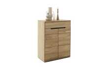Garderoben-Set >ARAYA< (5-teilig) in Eiche teilmassiv - 227x195x40,5 (BxHxT)