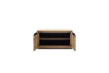 Garderoben-Set >ARAYA< (5-teilig) in Eiche teilmassiv - 227x195x40,5 (BxHxT)