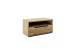 Garderoben-Set >ARAYA< (3-teilig) in Eiche teilmassiv - 148x195x40,5 (BxHxT)