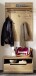 Garderoben-Set >ARAYA< (2-teilig) in Eiche teilmassiv - 79x195x40,5 (BxHxT)