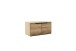Garderoben-Set >ARAYA< (2-teilig) in Eiche teilmassiv - 79x195x40,5 (BxHxT)