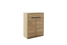 Garderoben-Set >ARAYA< (2-teilig) in Eiche...