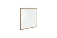 Garderoben-Set >ARAYA< (2-teilig) in Eiche teilmassiv - 79x195x40,5 (BxHxT)