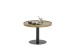Couchtisch >MONTEVERDE< in Eiche furniert, Holzwerkstoff/ Metall - 40x60cm (HxD)