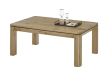 Couchtisch >ZWOLLE< mit Stauraum Schublade, in Eiche furniert - 110x45x70 (BxHxT)