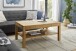Couchtisch >SALEM< mit Schublade, Kernbuche, Massivholz - 115x54x70cm (BxHxT)