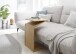 Beistelltisch >MOJAVE< in Eiche, Massivholz - 60x35x40cm (BxHxT)