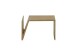 Beistelltisch >MOJAVE< in Eiche, Massivholz - 60x35x40cm (BxHxT)