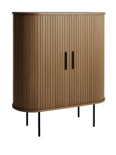 Barschrank >NOLA< in Eiche smoked, MDF furniert -...