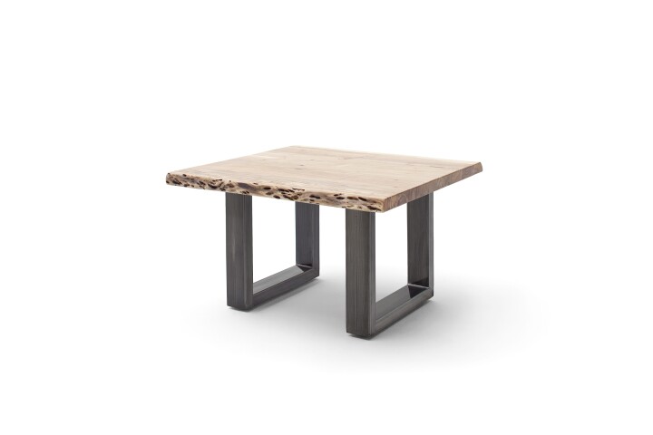 Couchtisch >CARTAGENA< in Akazie natur, Massivholz lackiert - 75x45x75cm (BxHxT)