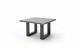 Couchtisch >CARTAGENA< in Akazie grau, massiv lackiert - 75x45x75cm (BxHxT)