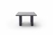 Couchtisch >CARTAGENA< in Akazie grau, massiv lackiert - 75x45x75cm (BxHxT)