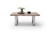 Couchtisch >CARTAGENA< in Akazie massiv walnussfarben - 110x45x70 (BxHxT)