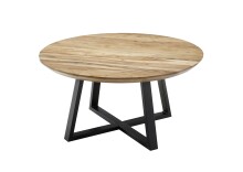 Couchtisch >SAFAGA< in Akazie natur, Massivholz  -...