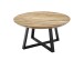 Couchtisch >SAFAGA< in Akazie natur, Massivholz  - 90x45x90cm (BxHxT)