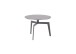 Beistelltisch >BUENA VISTA< in grau, Glas-Keramik/ Metall - 45x60cm (HxD)