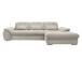 Polstergarnitur >Riordan< Schlaffunktion, Stauraum, Webstoff Corto beige - 314x104x184 (BxHxT)