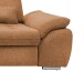 Polstergarnitur >Riordan< Schlaffunktion, Stauraum, Webstoff Corto curry - 314x104x184 (BxHxT)