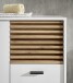 Badezimmer-Set >Liguria< (3-tlg.) in Weiß / Evoke Eiche Dekor - 160x191x40 (BxHxT)