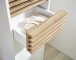 Badezimmer-Set >Liguria< (3-tlg.) in Weiß / Evoke Eiche Dekor - 140x191x40 (BxHxT)