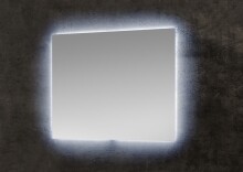 LED-Lichtspiegel >Mirror< in weiß / spiegel -...