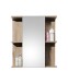 Badezimmer-Set >Vista< (3-tlg.) in Viking Oak / Schilfgrün - 115x190x31 (BxHxT)