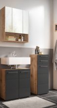 Badezimmer-Set >Vista< (3-tlg.) in Viking Oak /...