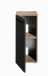 Badezimmer-Set >Vista< (4-tlg.) in Viking Oak / Schwarz  - 115x190x31 (BxHxT)