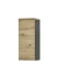 Hängeschrank >Memphis< Grau / Artisan Eiche Dekor - 30x70x23cm (BxHxT)