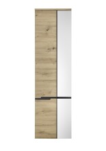 Hängeschrank >Memphis< Grau / Artisan Eiche...