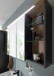 Badezimmer-Set >Memphis< (2-tlg. ) Grau / Artisan Eiche Dekor - 110x176x53 (BxHxT)