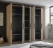 Drehtürenschrank >Danao< 5 Türen, Mauvella Oak / Kashmir - 250,8x227,7x60 (BxHxT)