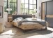 Bettanlage >Daria< Liegefl. 180x200cm, Viking Oak / Graphit - 297,6x98,8x222,4cm (BxHxT)